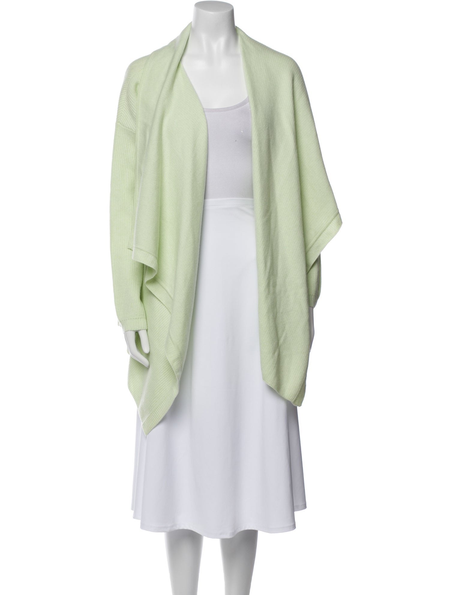 St. John Cashmere Open Front Sweater