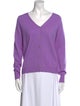 St. John Cashmere V-Neck Sweater