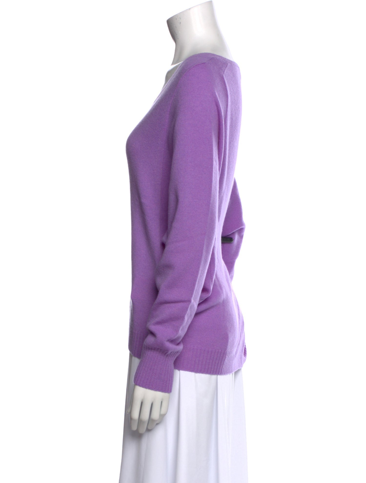 St. John Cashmere V-Neck Sweater