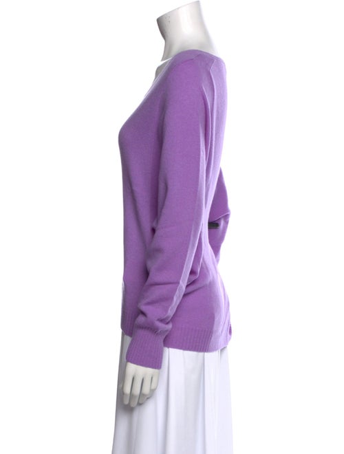 St. John Cashmere V-Neck Sweater