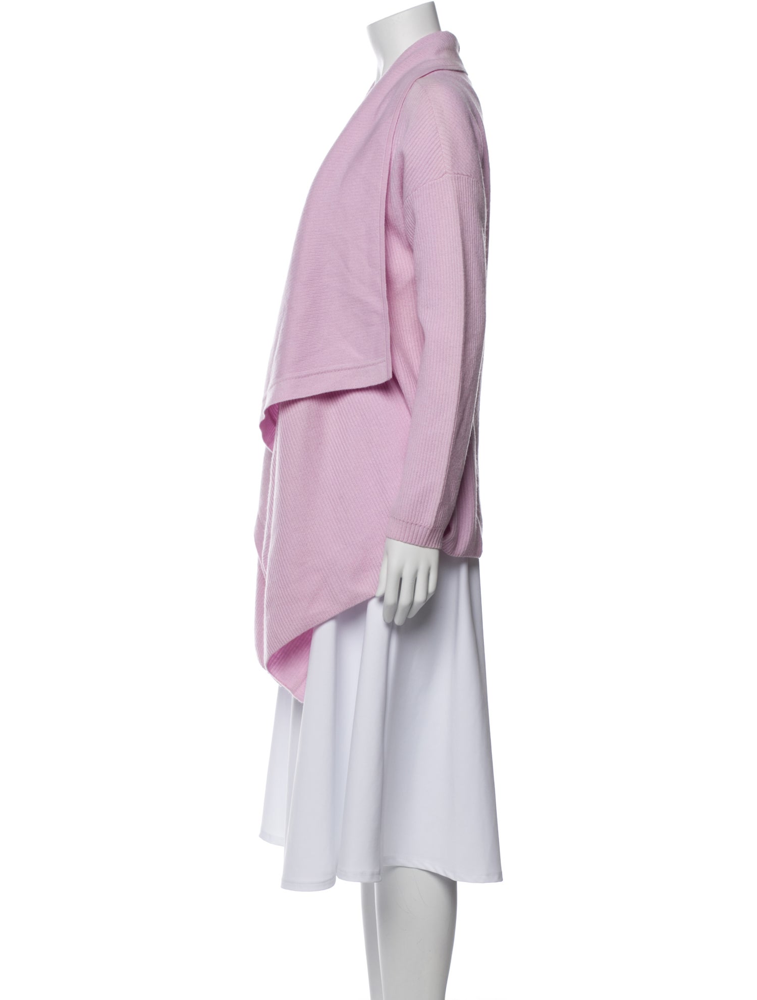 St. John Cashmere Open Front Sweater