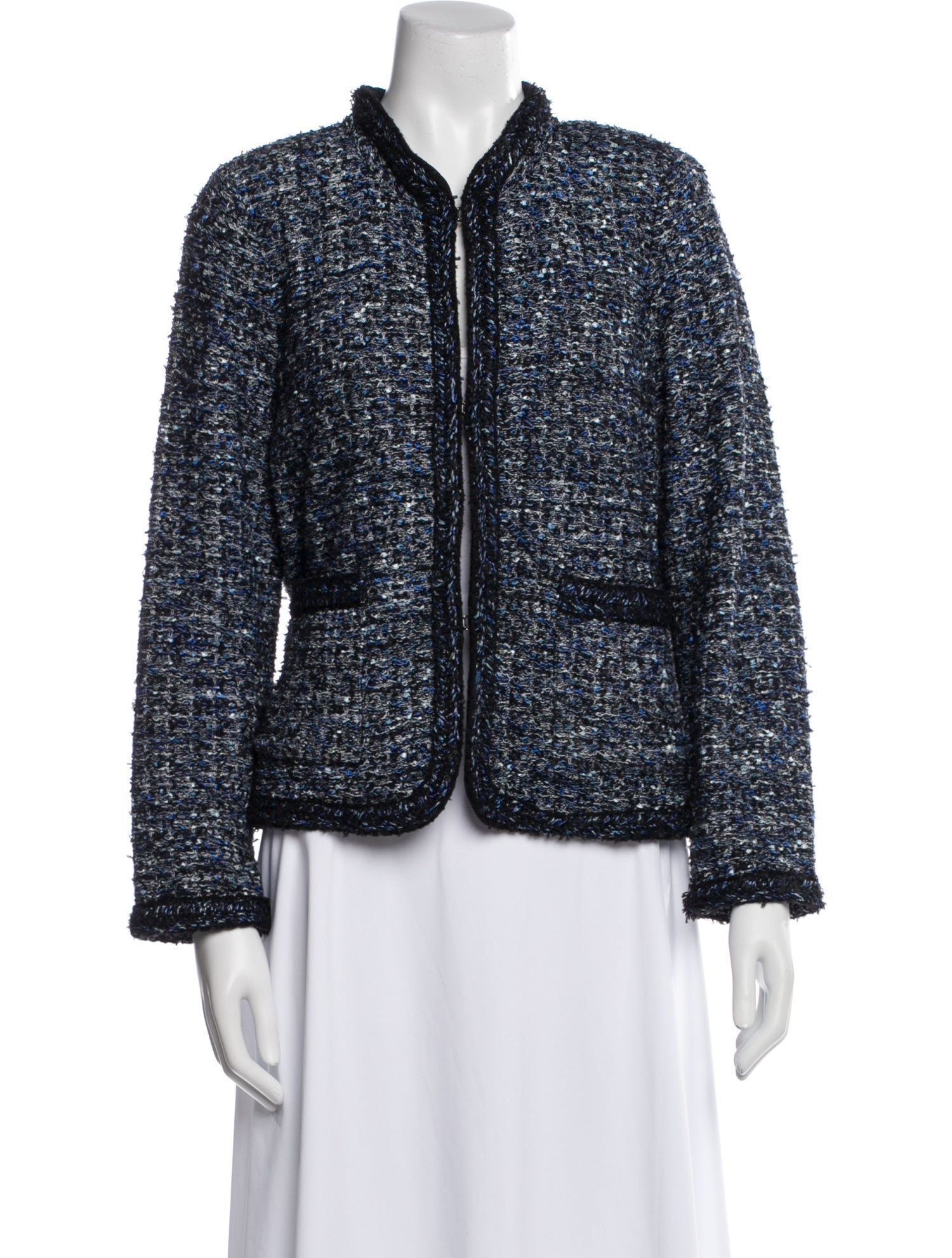 St. John Tweed Pattern Evening Jacket