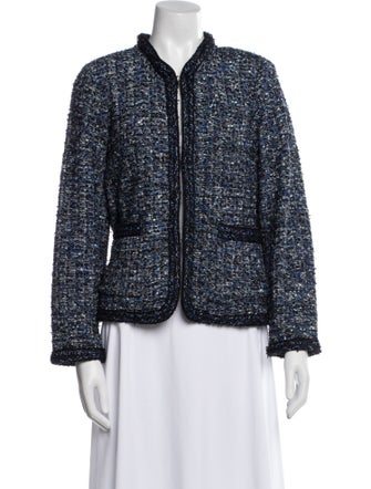 St. John Tweed Pattern Evening Jacket