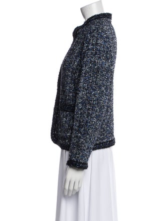 St. John Tweed Pattern Evening Jacket