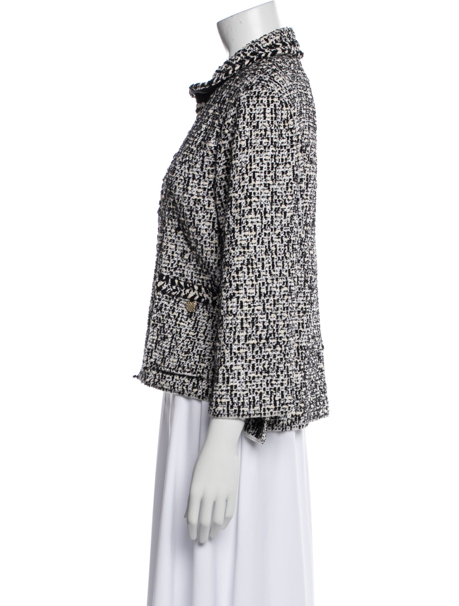 St. John Nylon Printed Evening Jacket