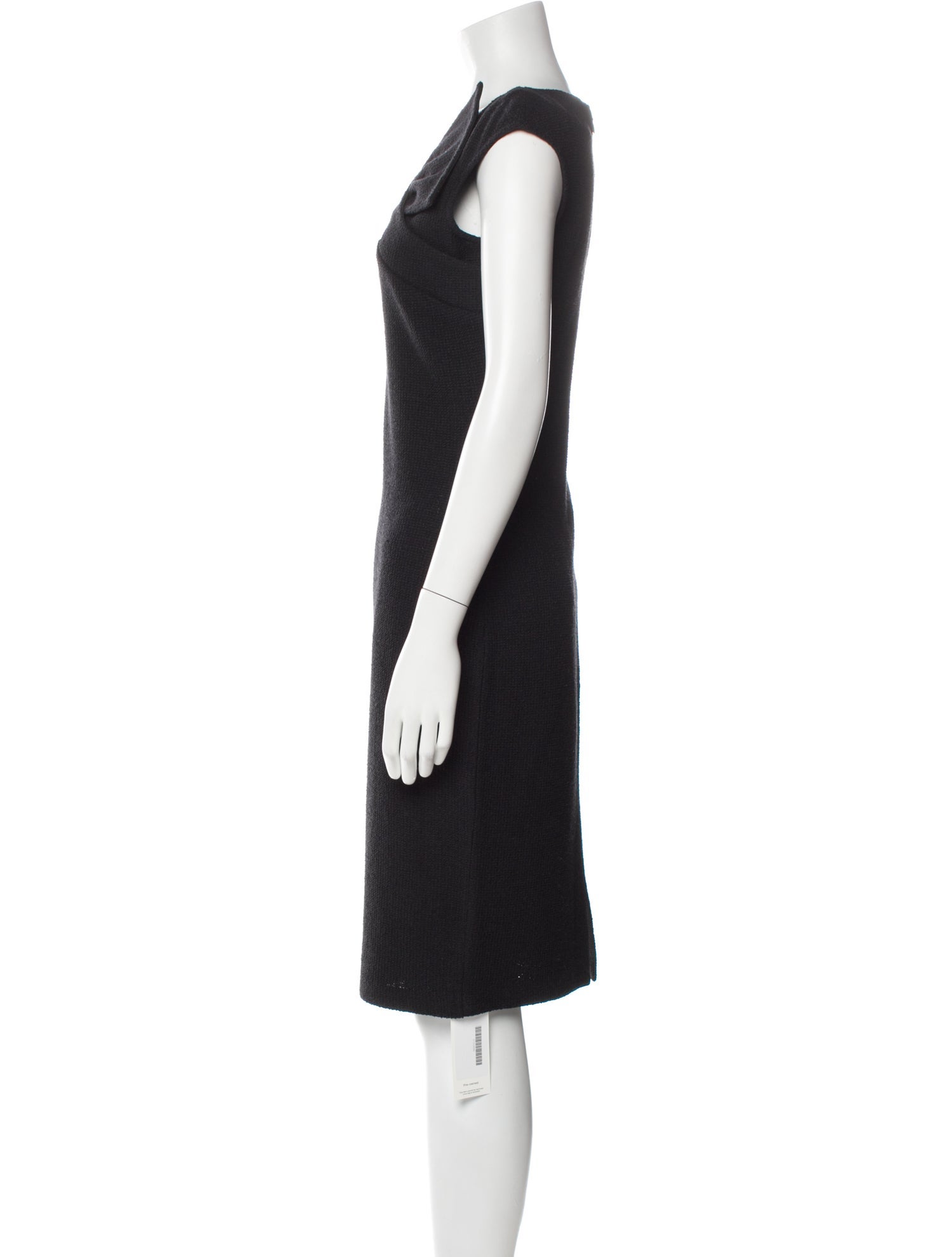St. John V-Neck Knee-Length Dress