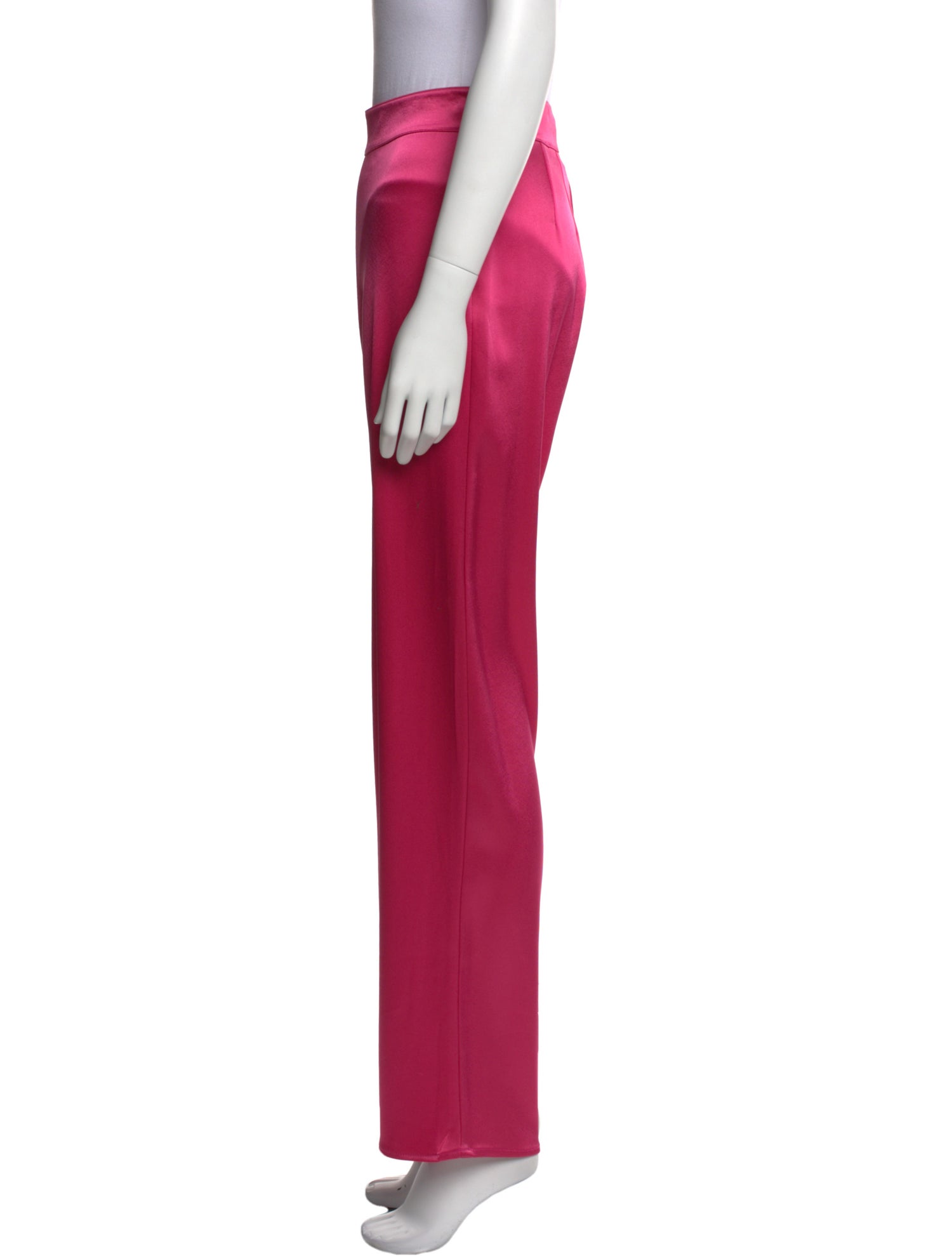 St. John Silk Wide Leg Pants