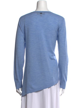 St. John Wool V-Neck Sweater