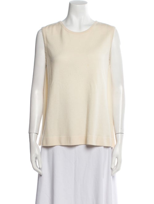 St. John Wool Crew Neck Top