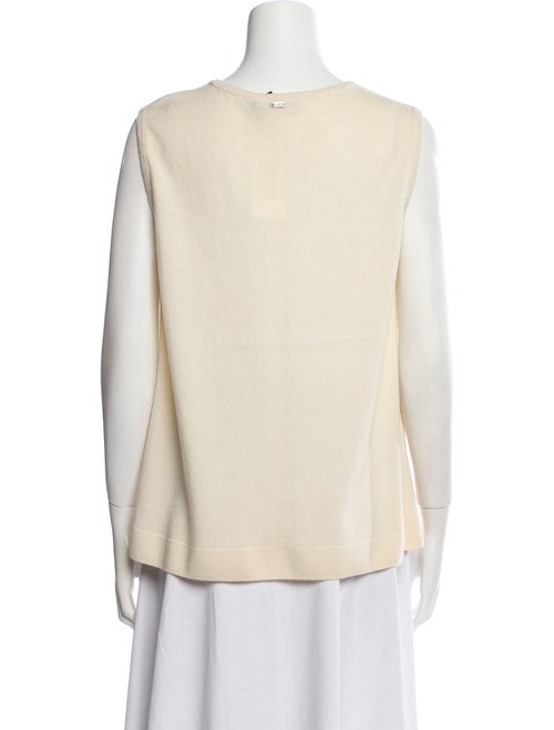 St. John Wool Crew Neck Top