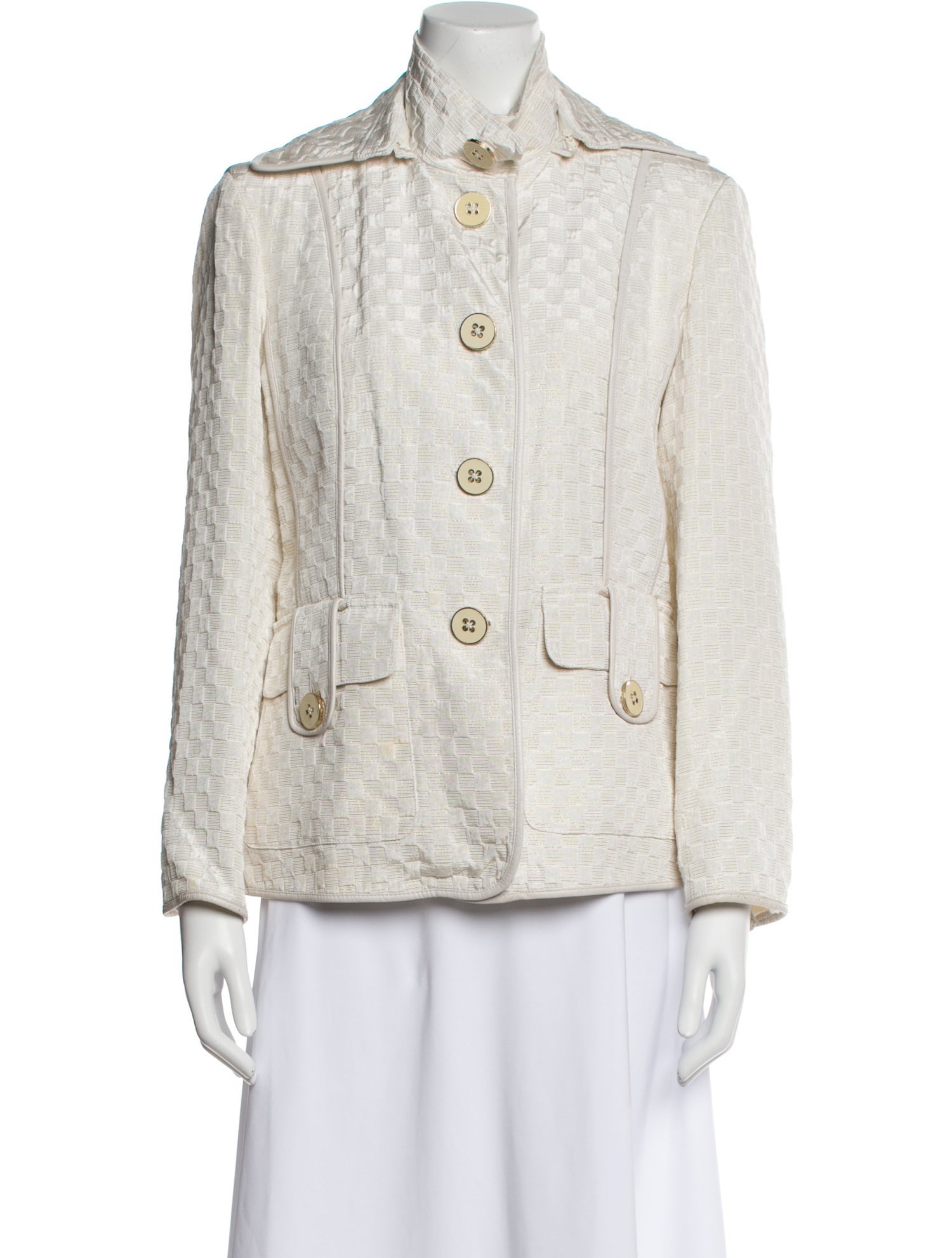 St. John Printed Blazer