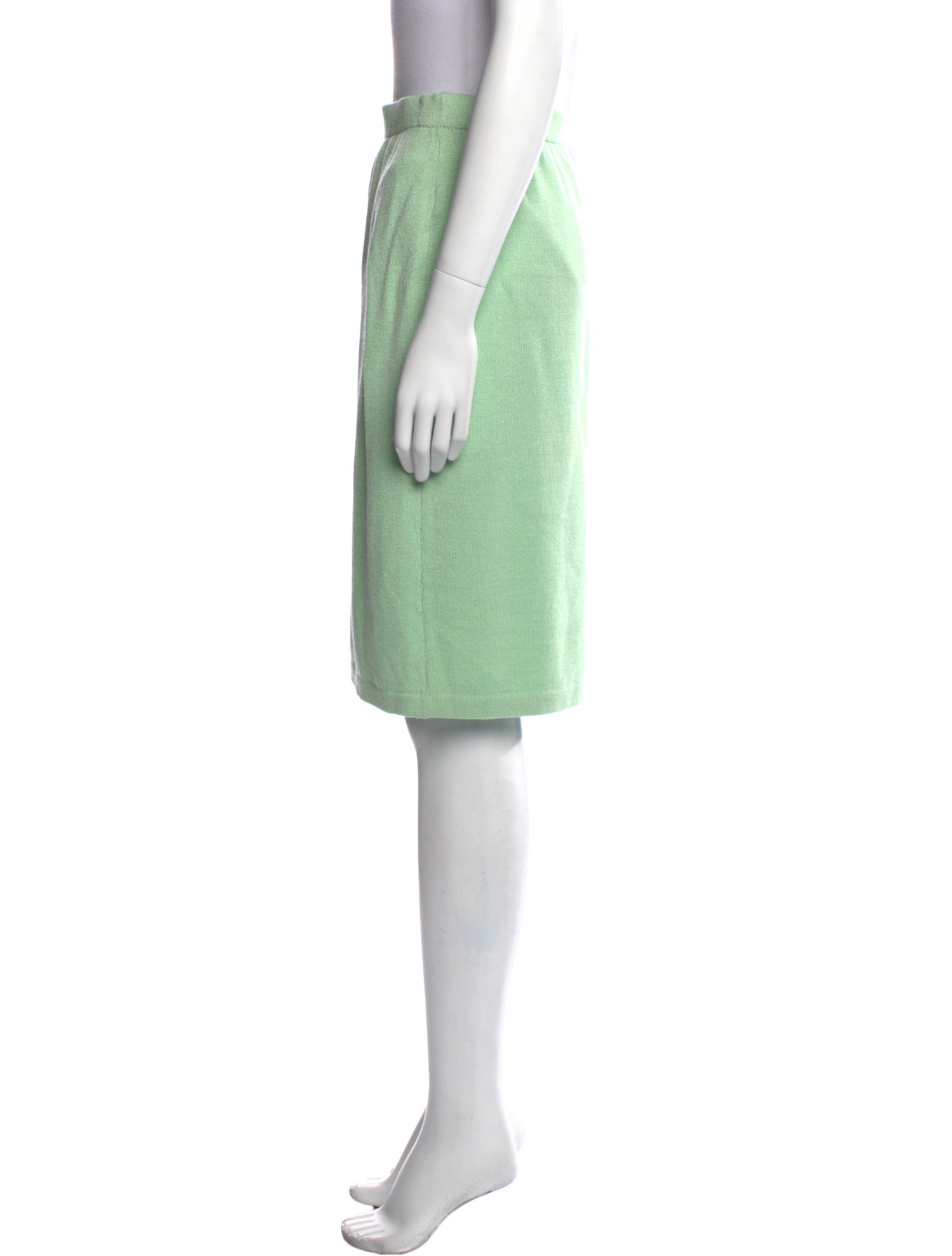 St. John Collection Wool Knee-Length Skirt