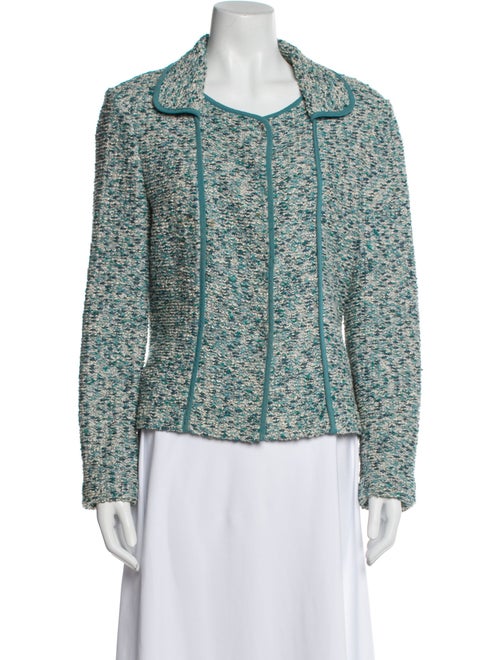 St. John Tweed Pattern Evening Jacket