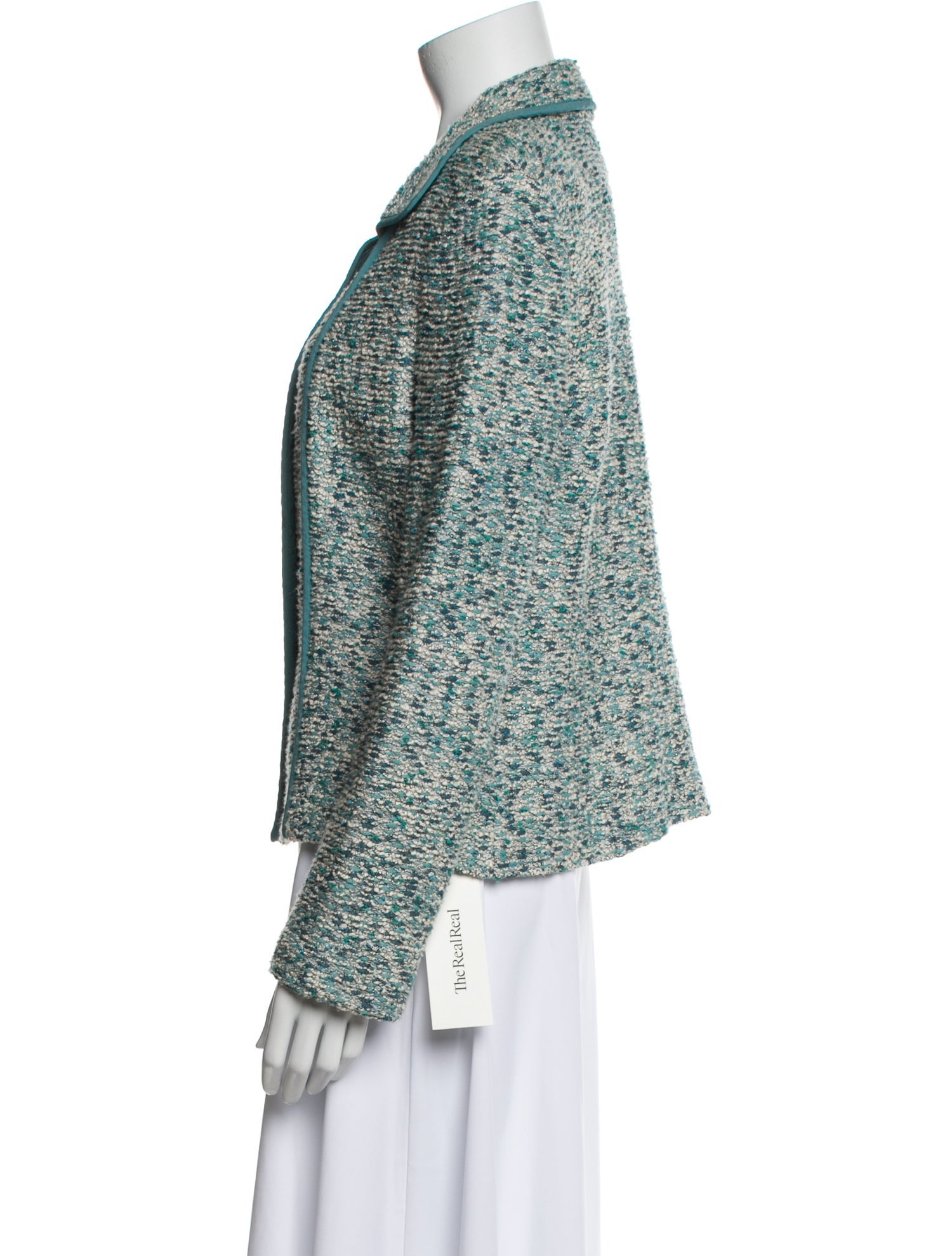 St. John Tweed Pattern Evening Jacket