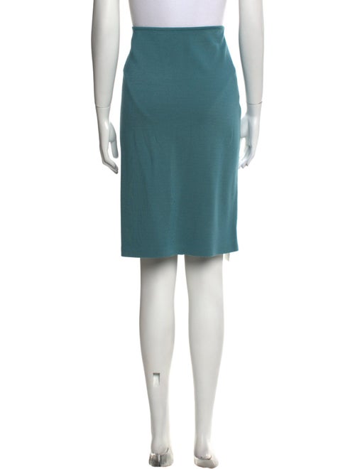 St. John Wool Knee-Length Skirt