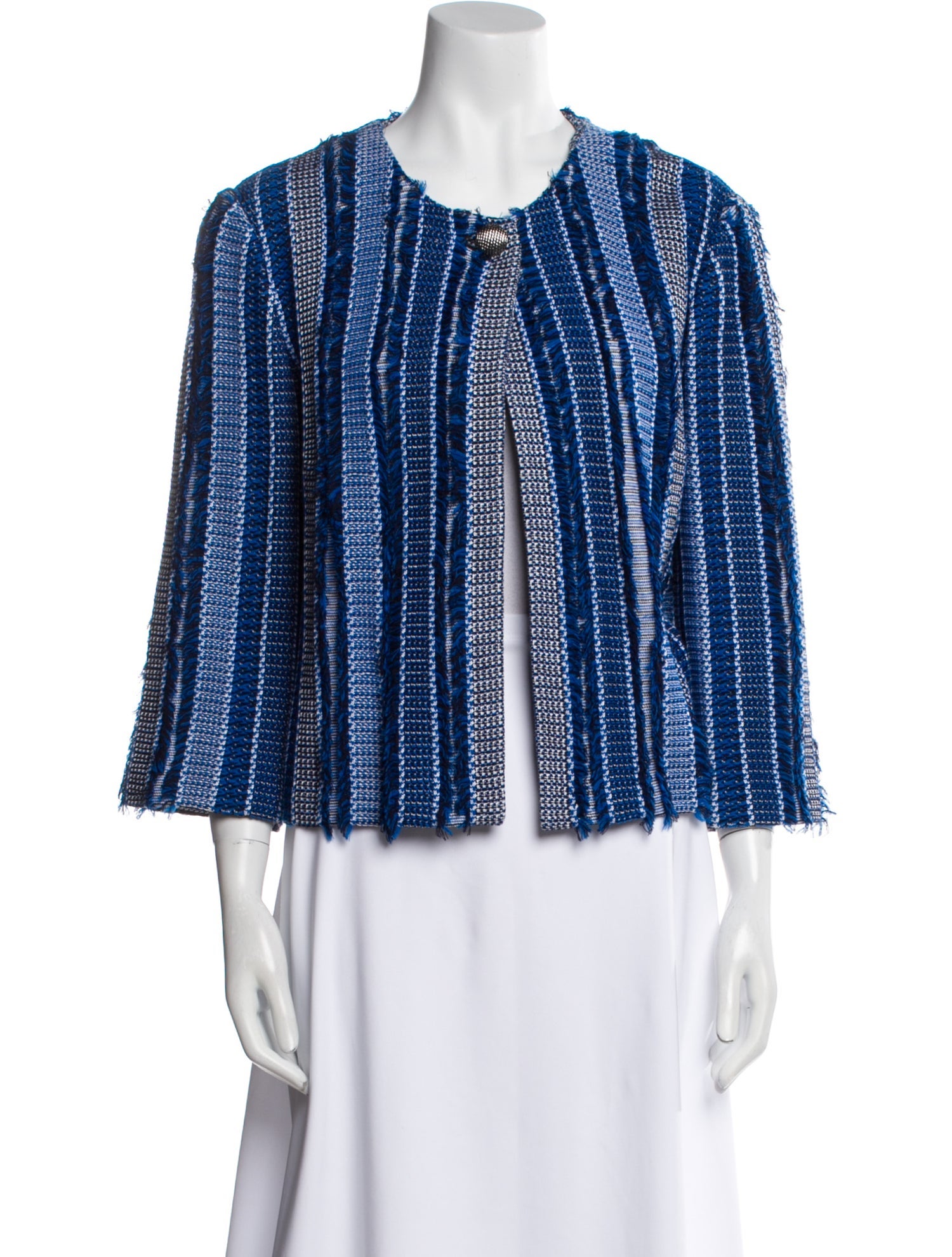 St. John Striped Evening Jacket