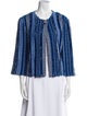 St. John Striped Evening Jacket