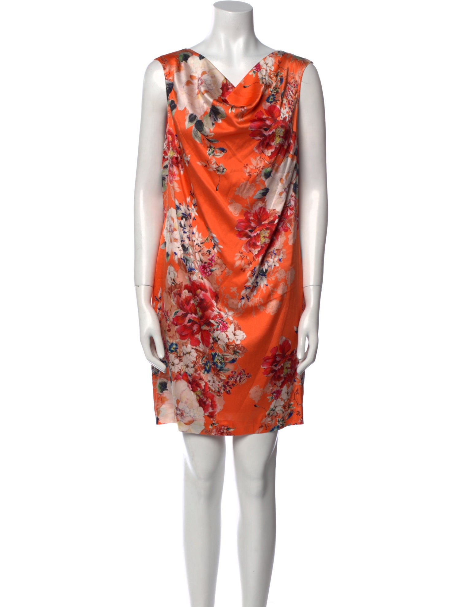 St. John Printed Mini Dress