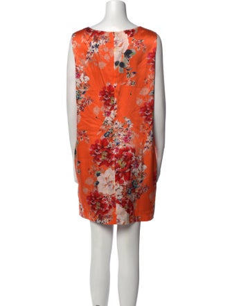 St. John Printed Mini Dress