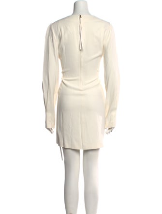 St. John Crew Neck Mini Dress