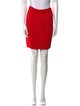 St. John Sport Wool Mini Skirt