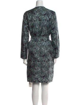 St. John Silk Knee-Length Dress