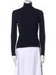 St. John Turtleneck Long Sleeve Top
