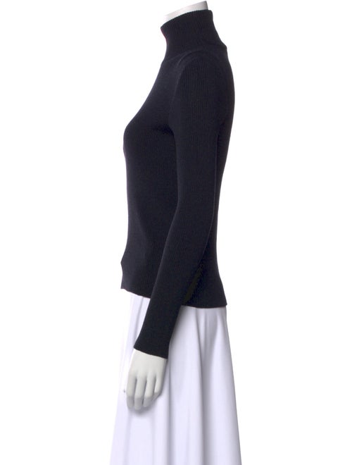 St. John Turtleneck Long Sleeve Top
