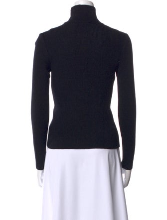 St. John Turtleneck Long Sleeve Top