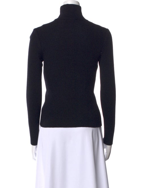 St. John Turtleneck Long Sleeve Top