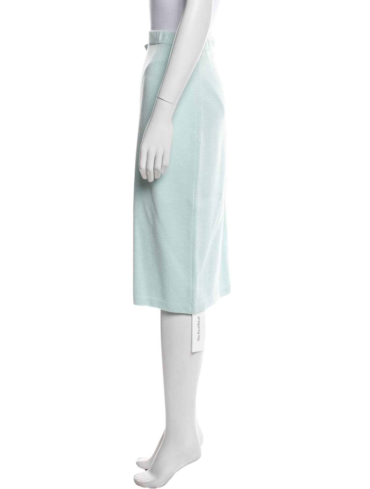 St. John Wool Knee-Length Skirt w/ Tags