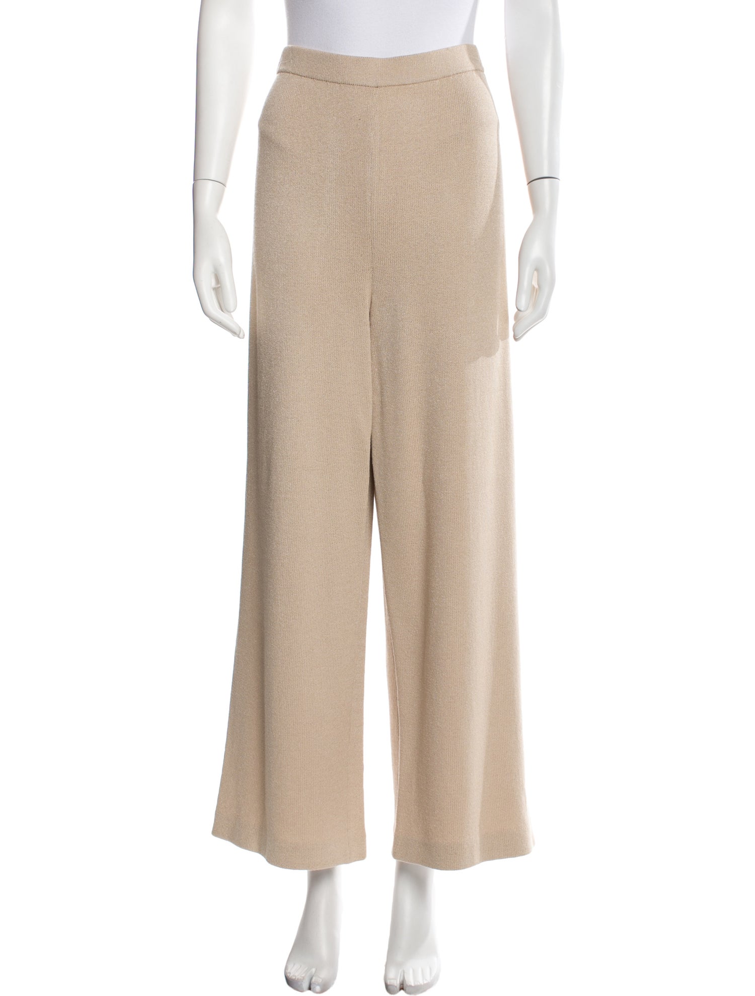 St. John Wool Wide Leg Pants