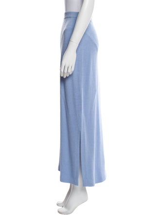 St. John Evening Wool Long Skirt