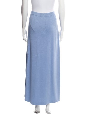 St. John Evening Wool Long Skirt