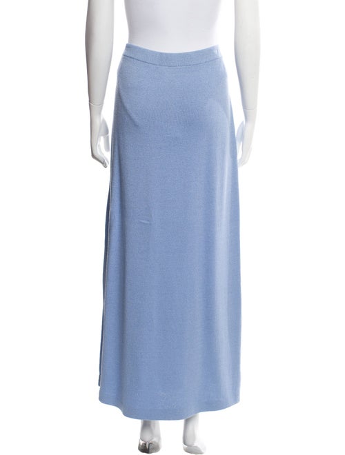 St. John Evening Wool Long Skirt