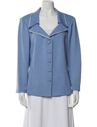 St. John Wool Denim Jacket