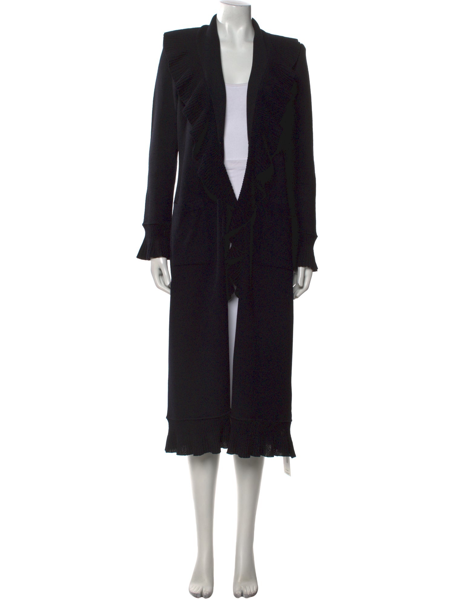 St. John Wool V-Neck Sweater