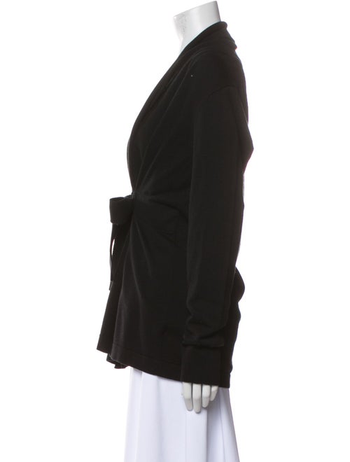 St. John Silk V-Neck Sweater