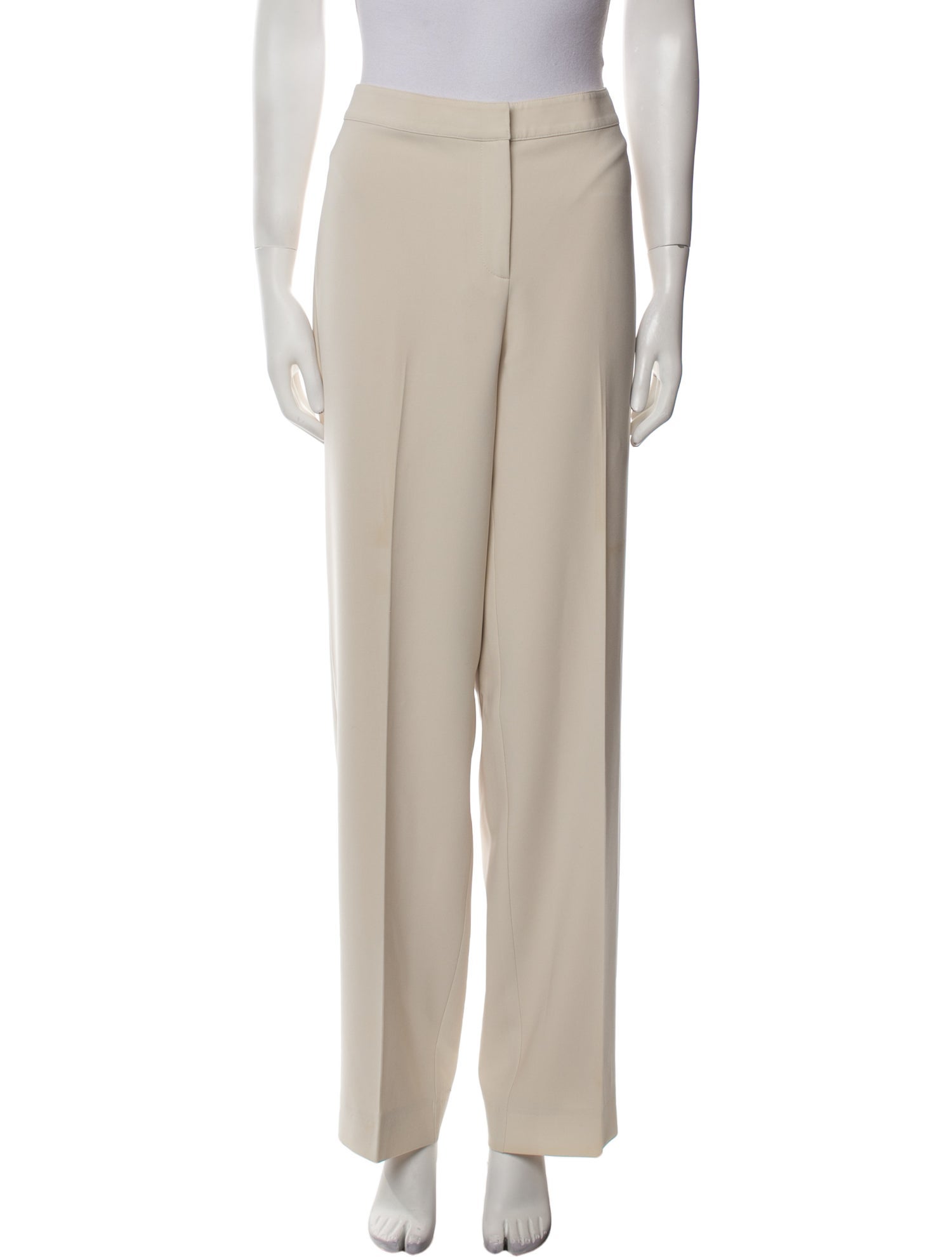 St. John Wool Straight Leg Pants