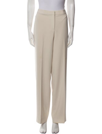 St. John Wool Straight Leg Pants