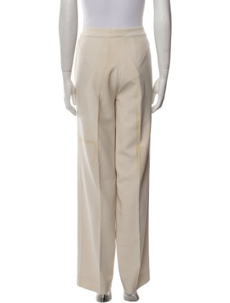 St. John Wool Straight Leg Pants