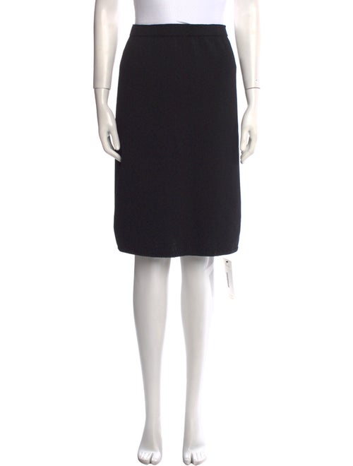 St. John Wool Knee-Length Skirt