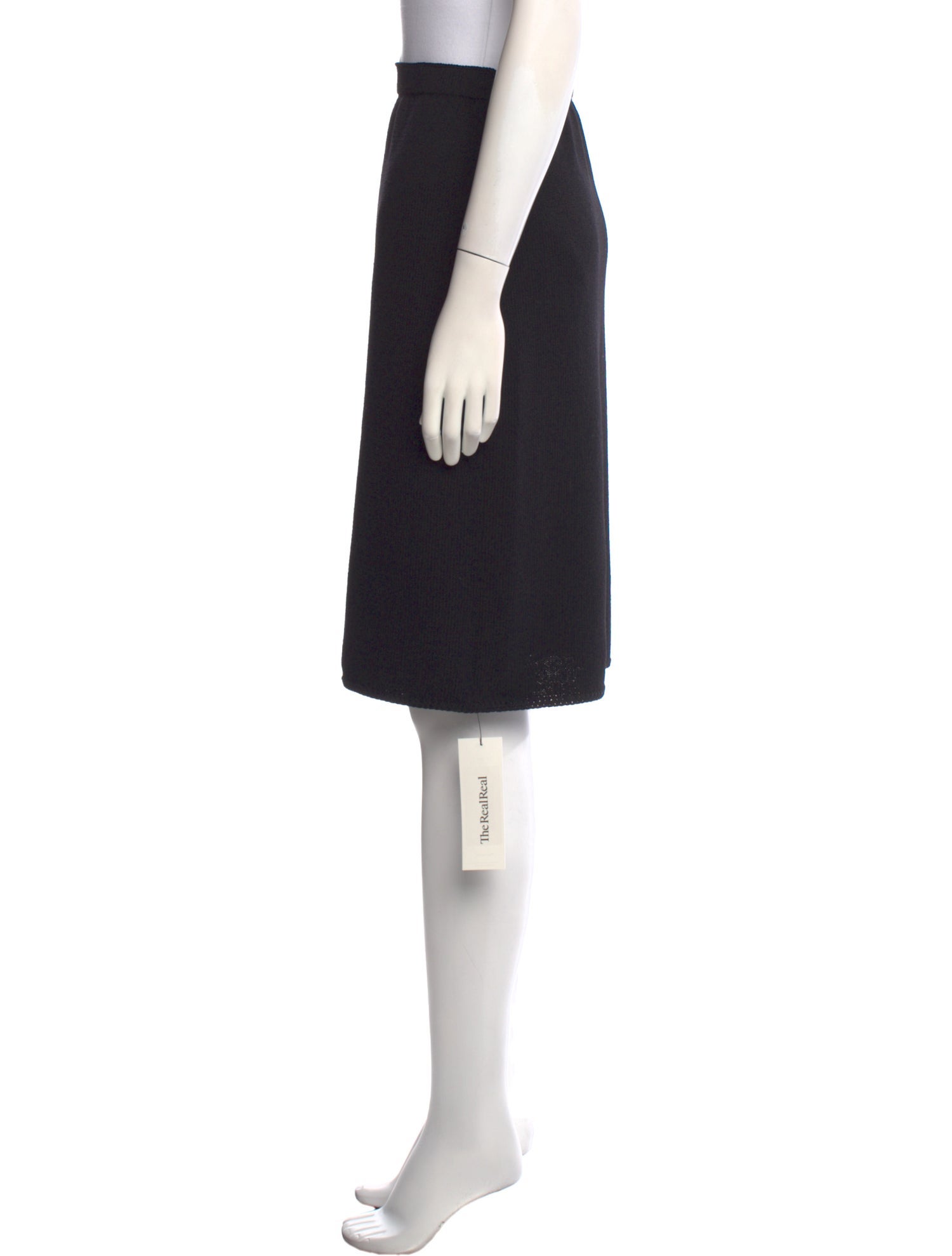St. John Wool Knee-Length Skirt