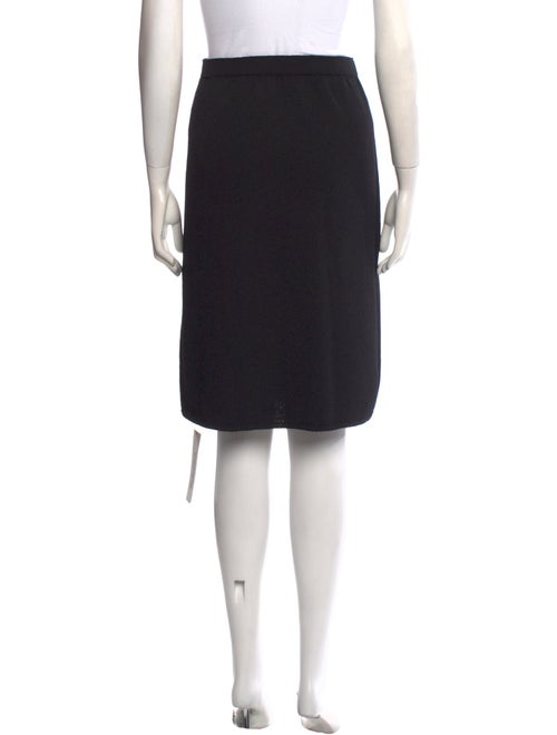 St. John Wool Knee-Length Skirt