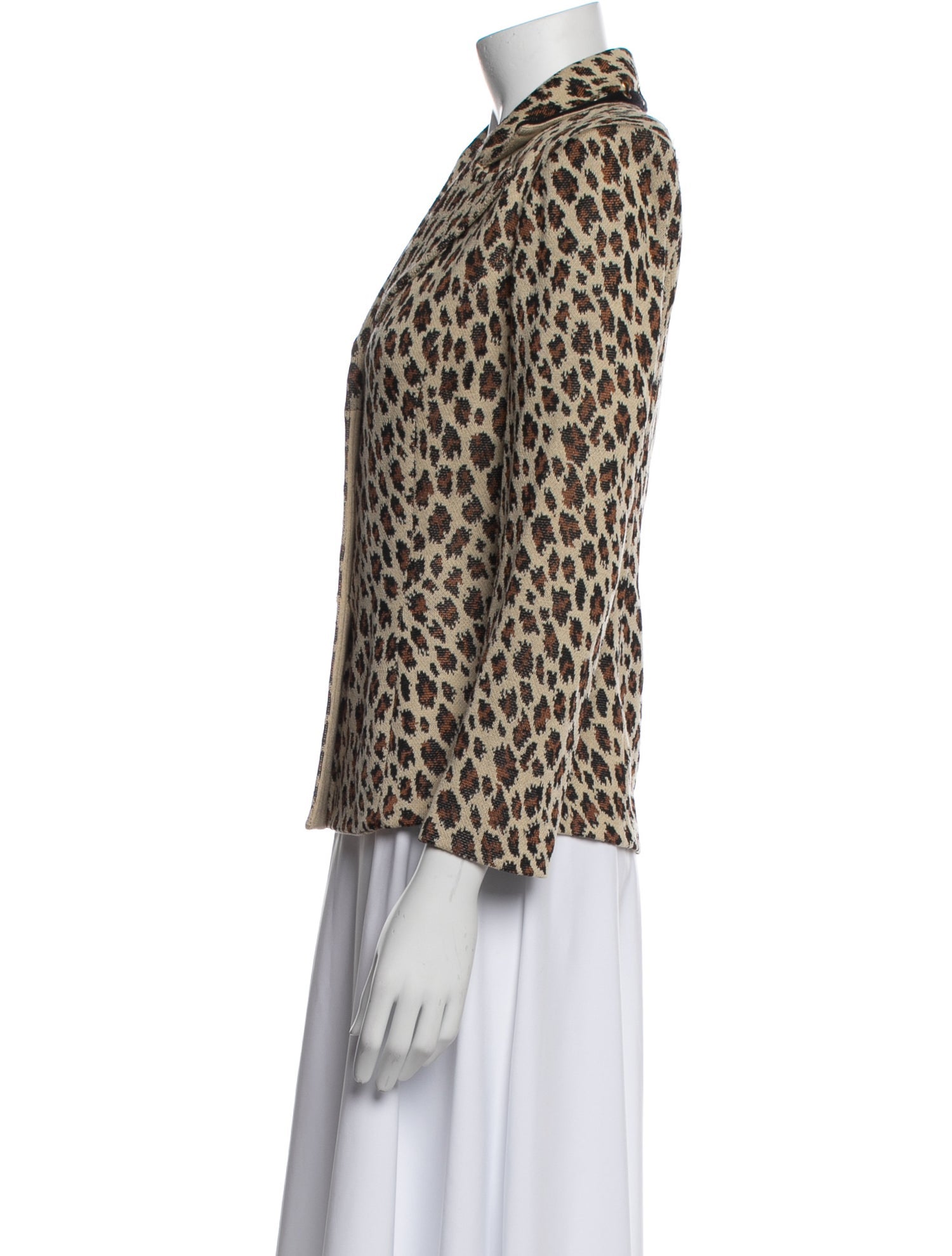 St. John Animal Print Blazer