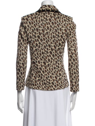 St. John Animal Print Blazer