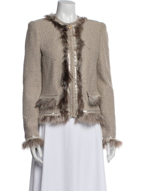 St. John Tweed Pattern Evening Jacket