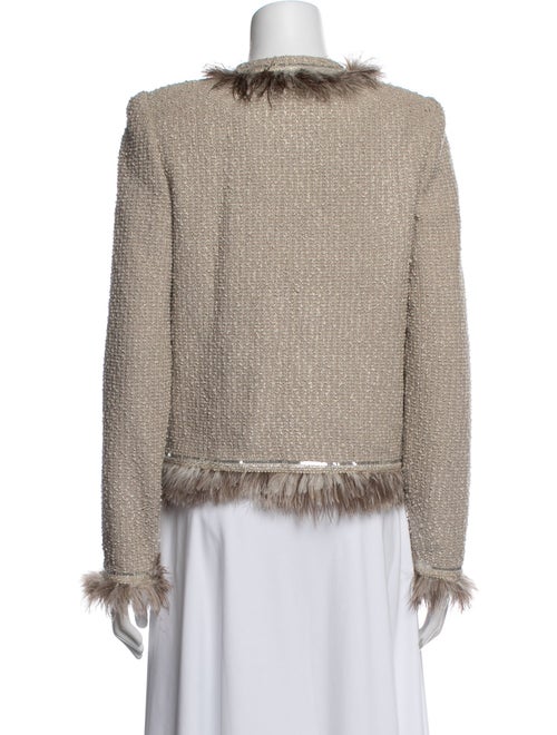 St. John Tweed Pattern Evening Jacket