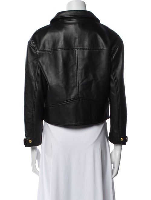 St. John Leather Biker Jacket