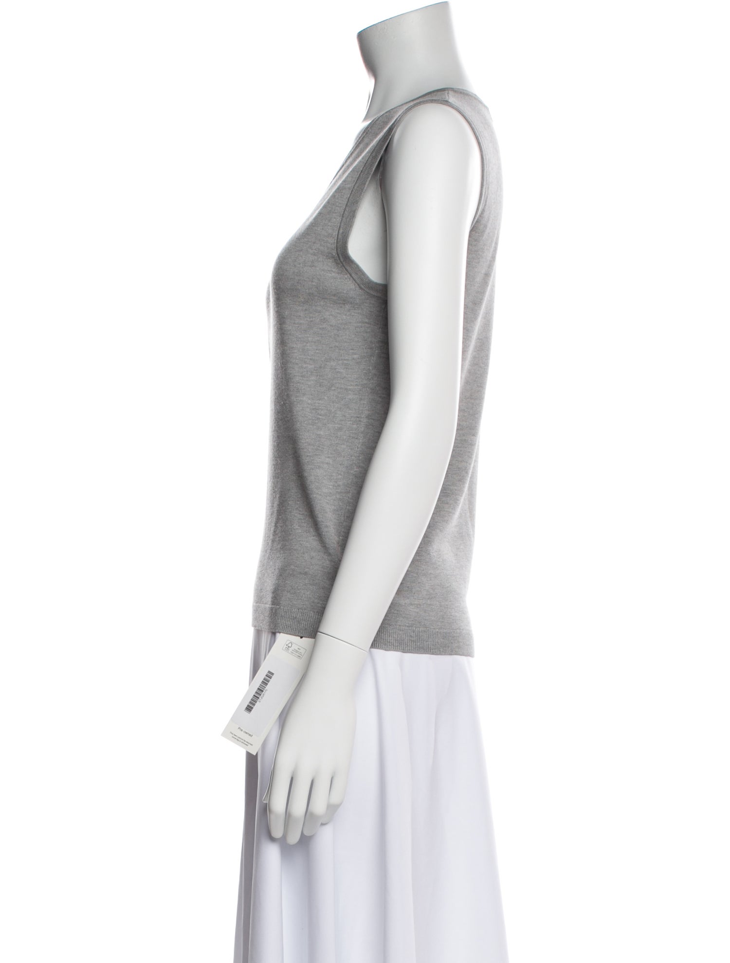 St. John Wool V-Neck Top w/ Tags